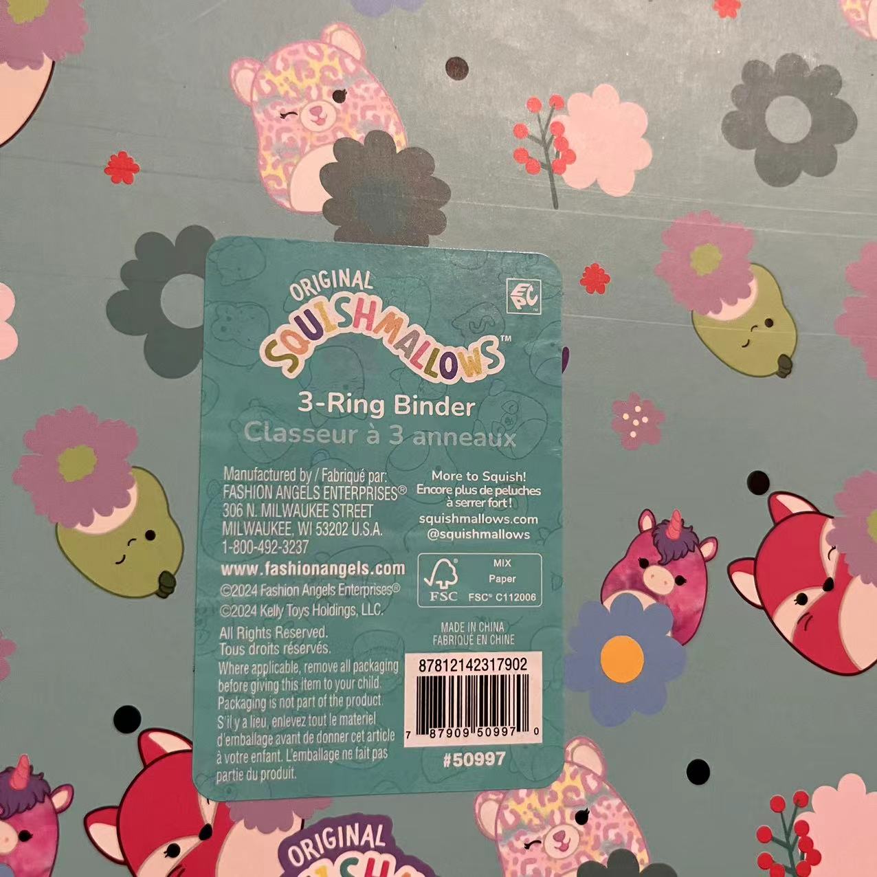 3-Ring Binder Plush