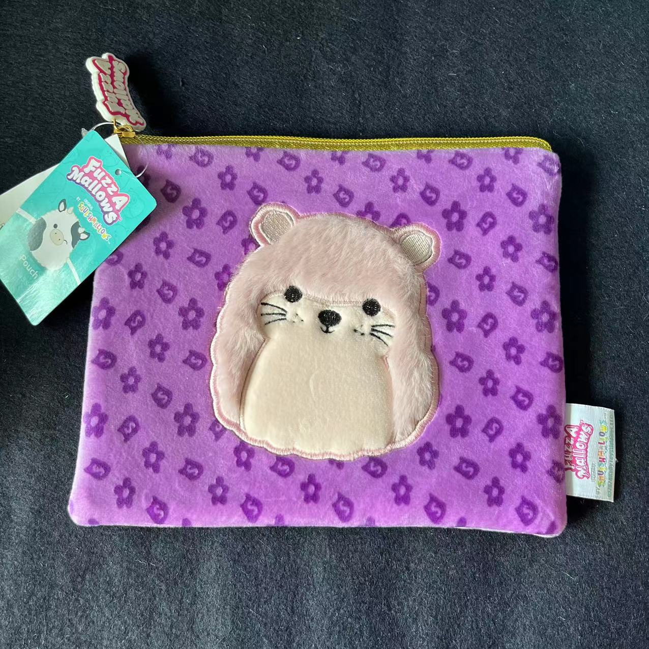 Chinchilla Pencil Pouch Plush