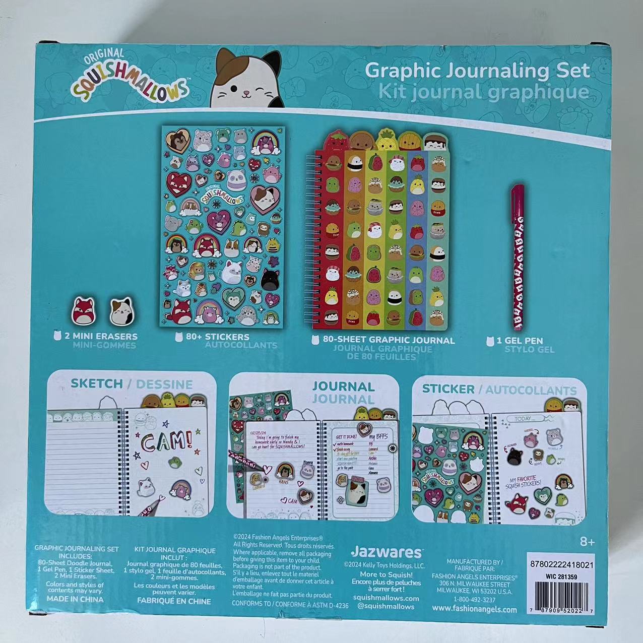 Graphic Journaling Set Plush